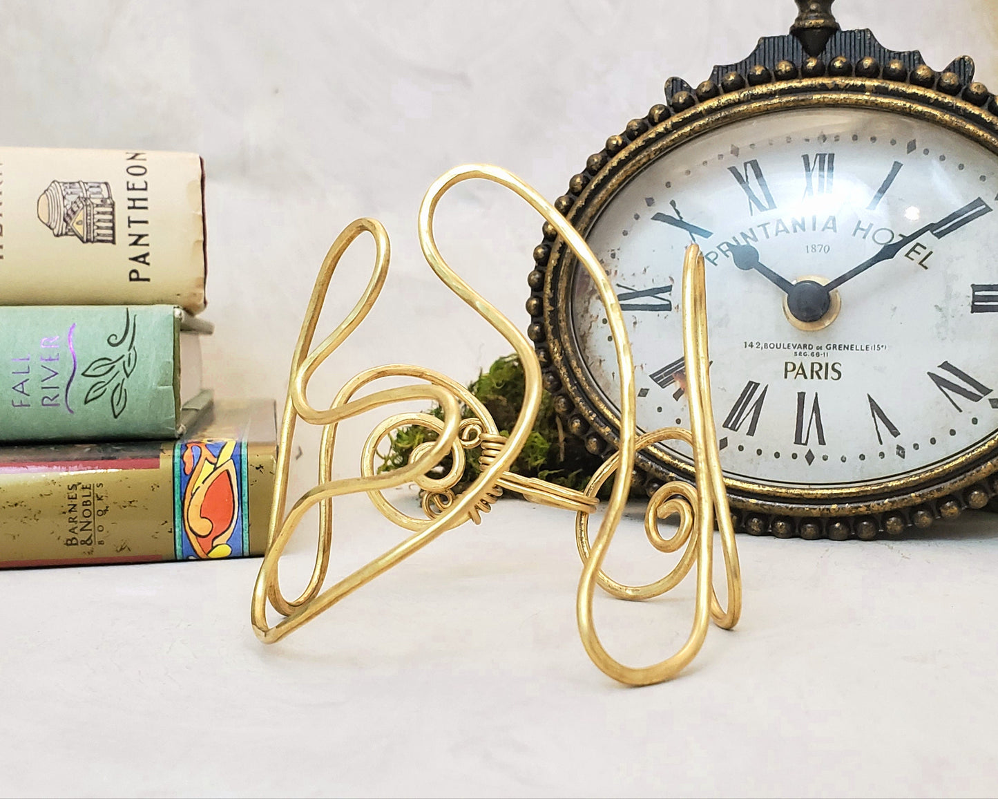 Minimalist Statement Cuff, Hammered Wire, Adjustable, Lightweight, Choice of Colors and Metals