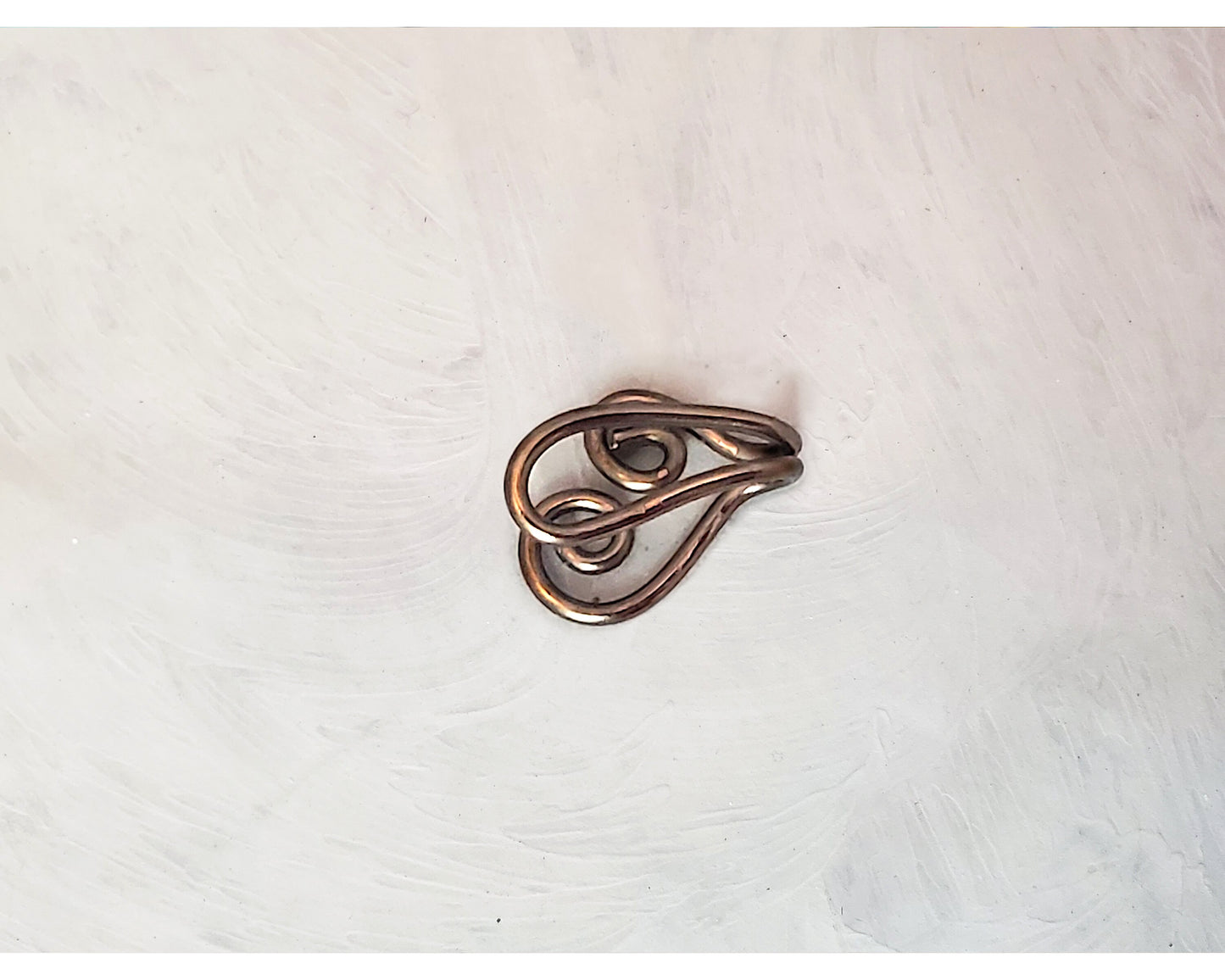 Ear Tragus or Nose Side Cuff, Double Spiral, Adjustable, Simple, Minimalist, Unisex, Boho, Beach, Choice of Colors and Metals